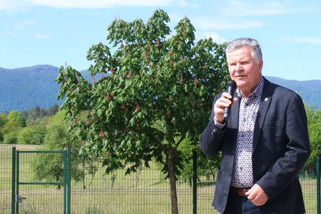 Otvoritev igrišča OŠ Begunje 19 Foto Ljubo Vukelič